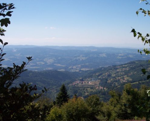 natuurpark Livradois Forez Auvergne midden Frankrijk