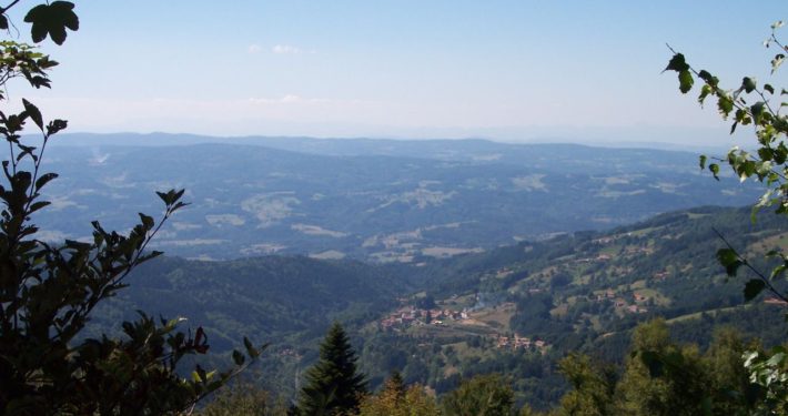 natuurpark Livradois Forez Auvergne midden Frankrijk