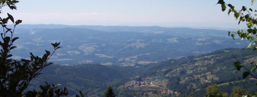 natuurpark Livradois Forez Auvergne midden Frankrijk